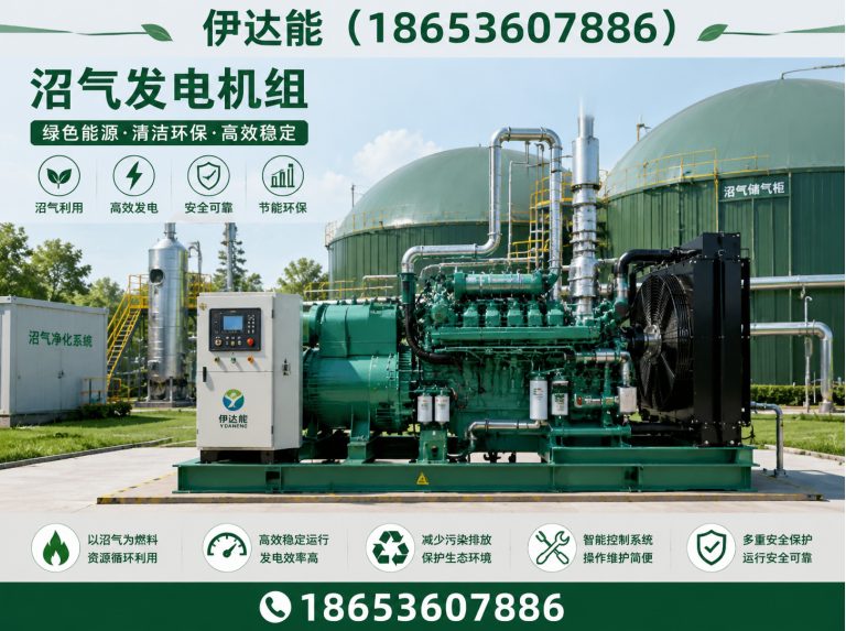 安丘市沼气发电机组展示图