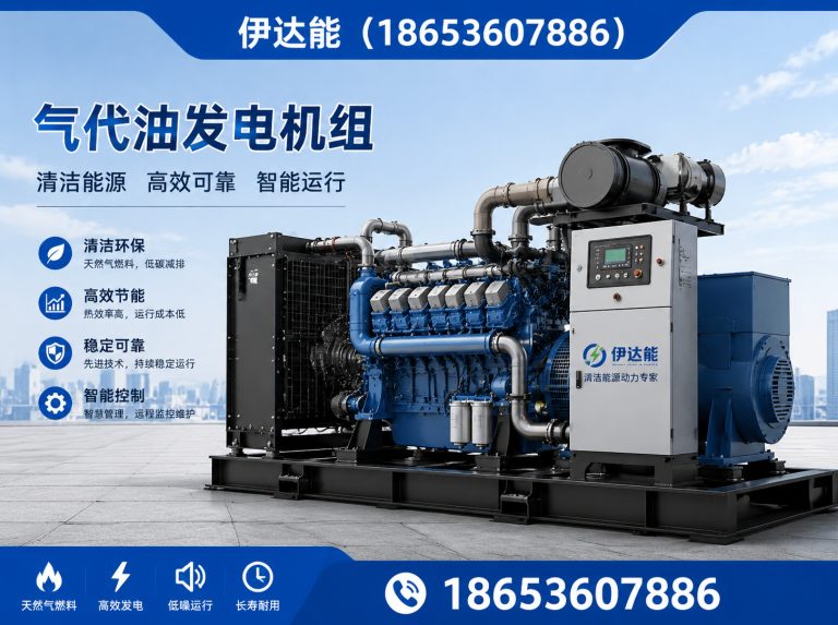 安丘市250kW锡柴天然气发电机展示图